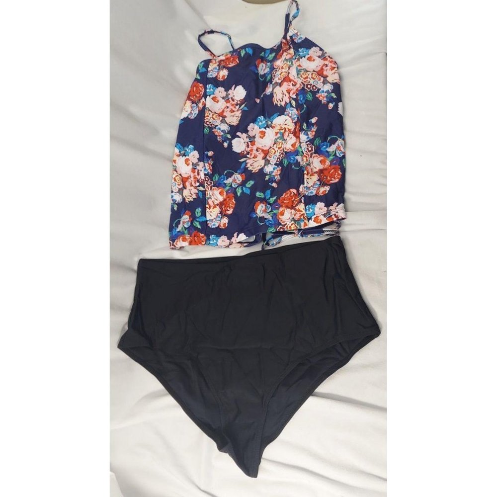 Verano Playa Women's XL 2 Piece Tankini-L4